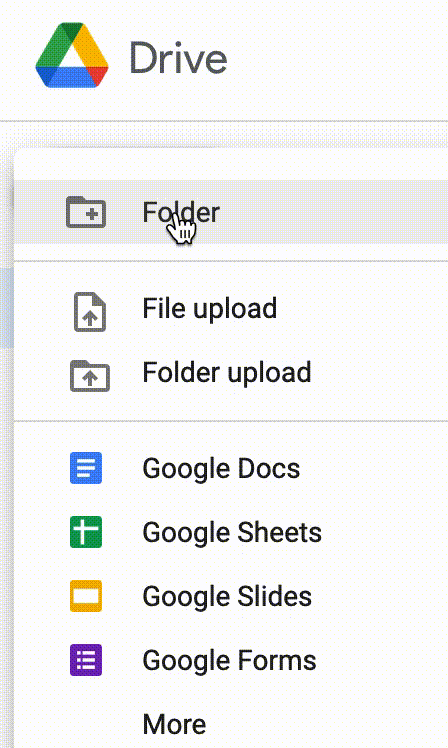 How to embed a video in Google Slides using Google Drive - Step 1