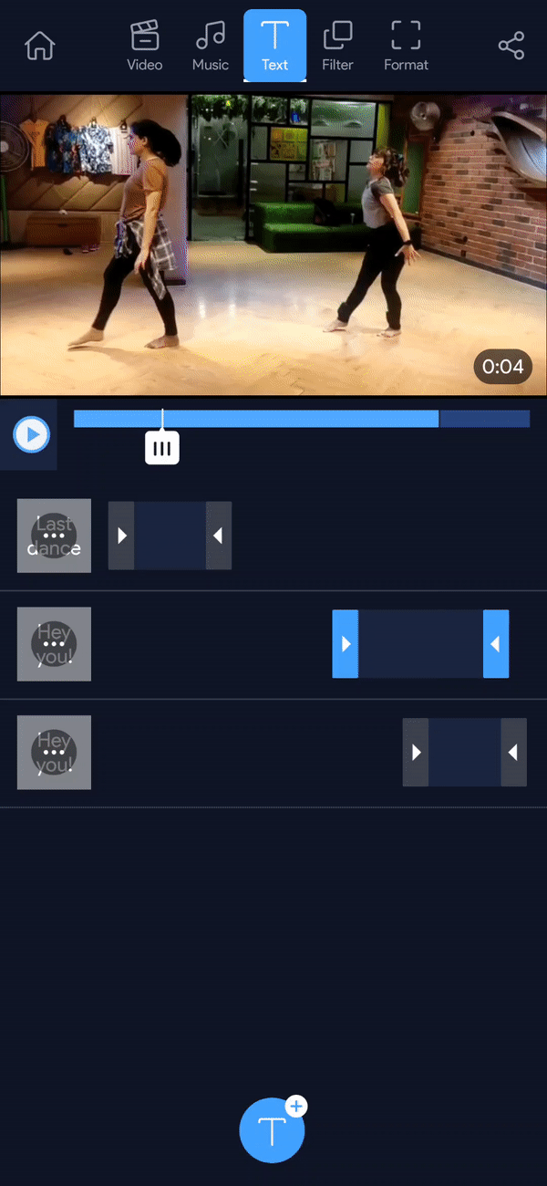 How to add text to a video on Android_step 7