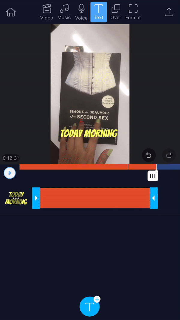 How to add text to a video on iPhone_step 7