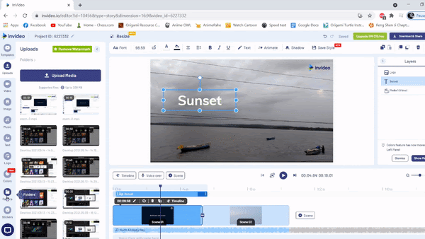 How to Add Stickers to video - Step 2