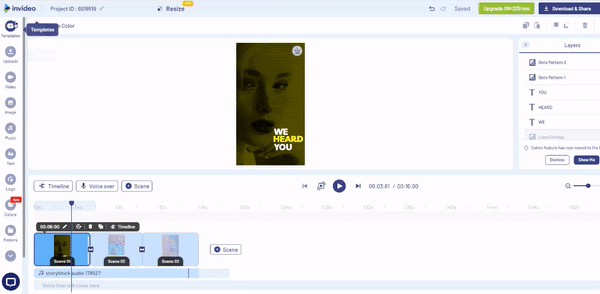 How to Access and Use 5000+ Templates to Create Videos - Step 8