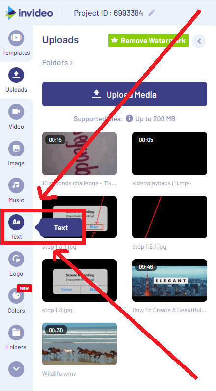 How To Add Text To Video Online_step 5