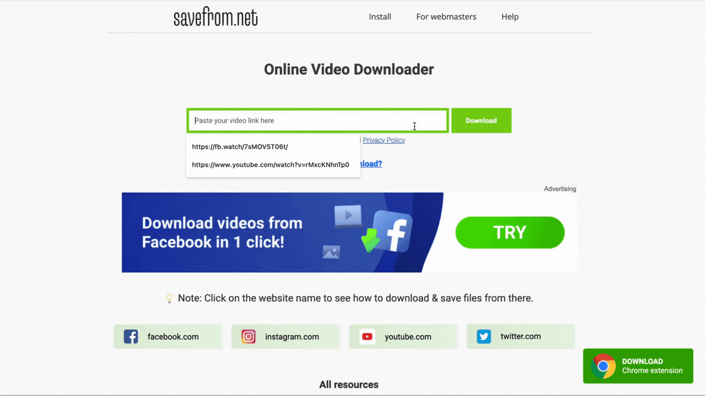 How to download a YouTube video