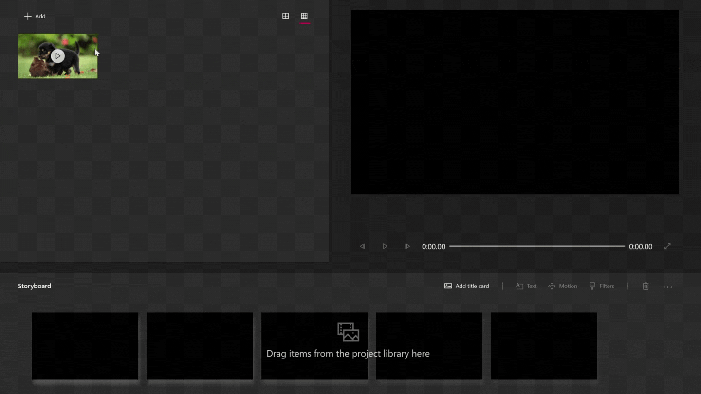 cut and combine parts of your video on Windows 10_Step 4
