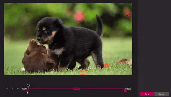 cut and combine parts of your video on Windows 10_Step 6