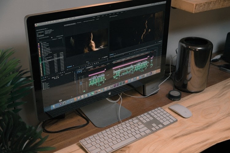 A Video editor Timeline