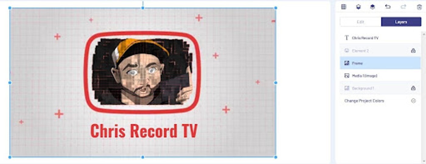 YouTube Intro template