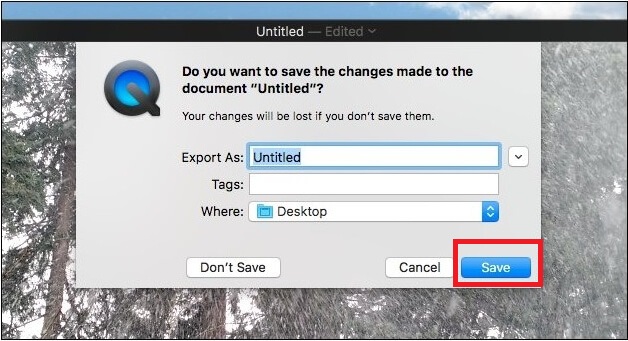 how to rotate a video on mac using quicktime step 4