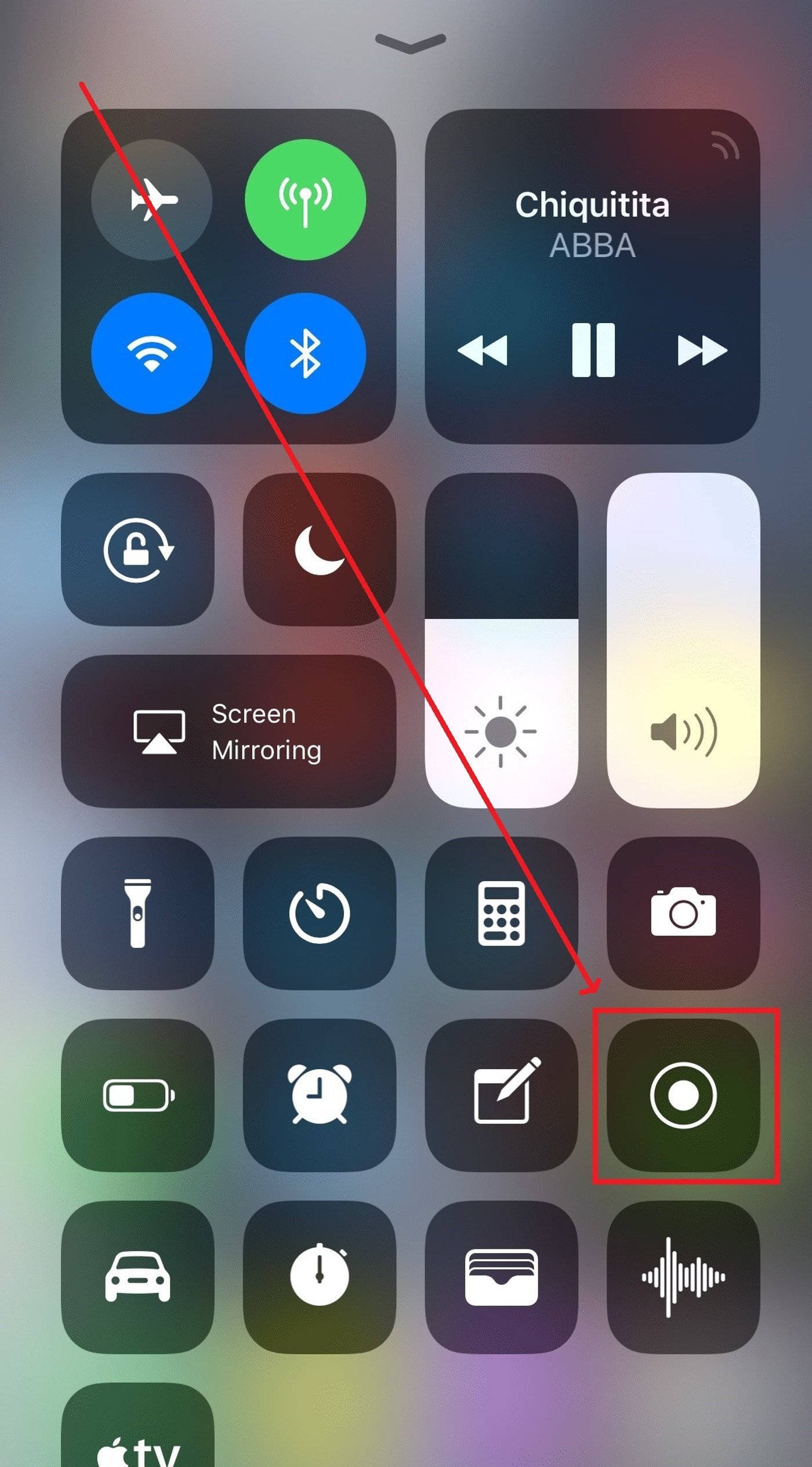 How to download Instagram reels on iPhone - Record your screen