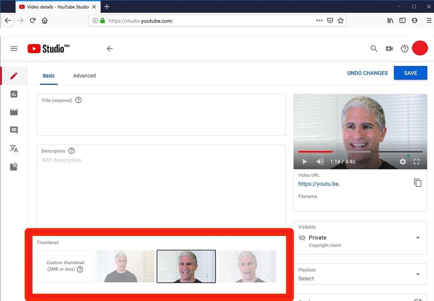 how to upload a thumbnail to YT - system thumbnail example