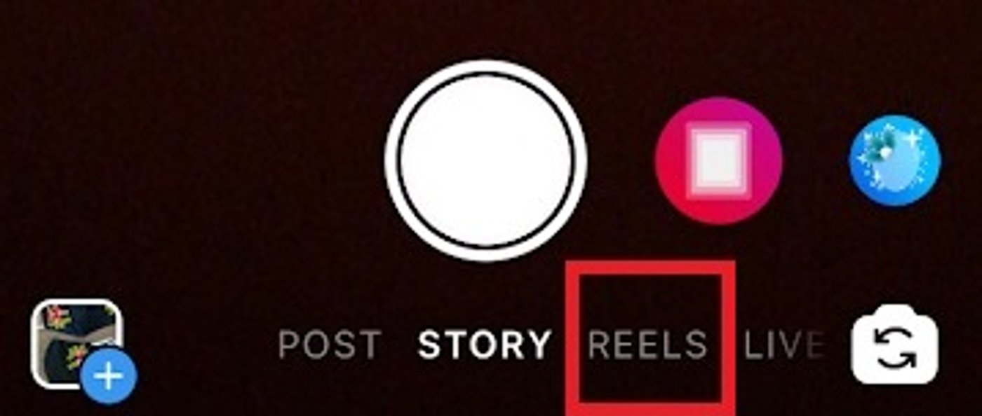How to Post a Video on Instagram reels from within the app_step 2