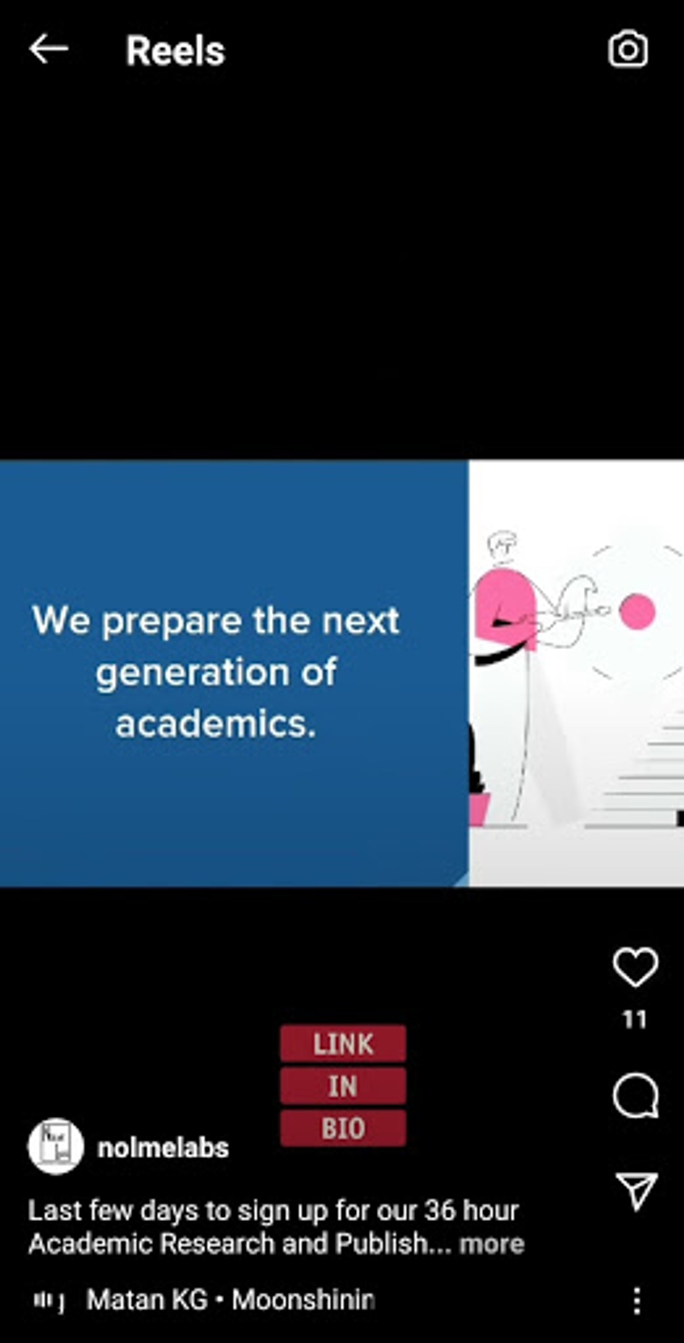 How to Find Trending Reels - Use hashtags to look for Reels