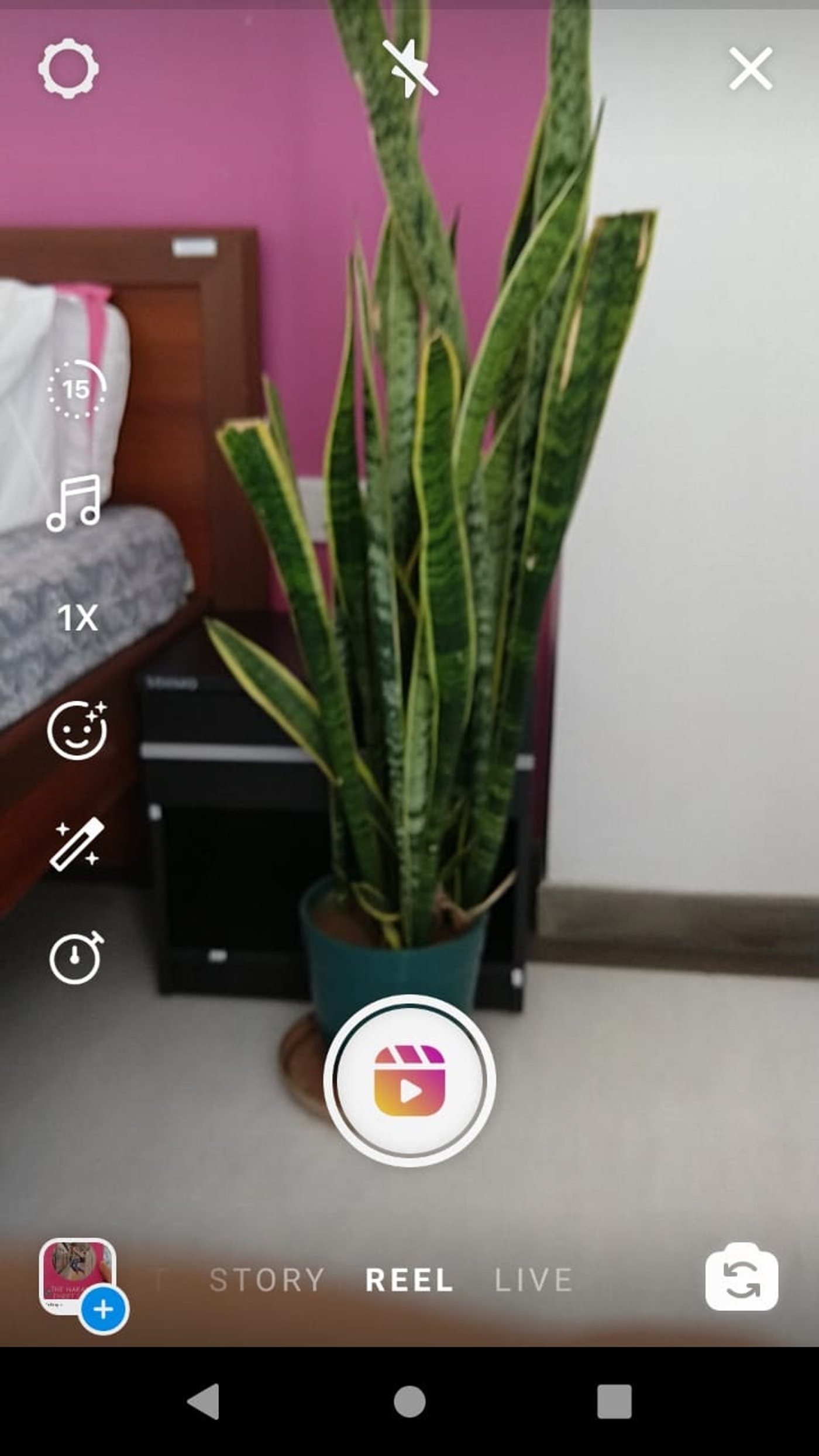 How to Make and Post Reels in Instagram - Step 3