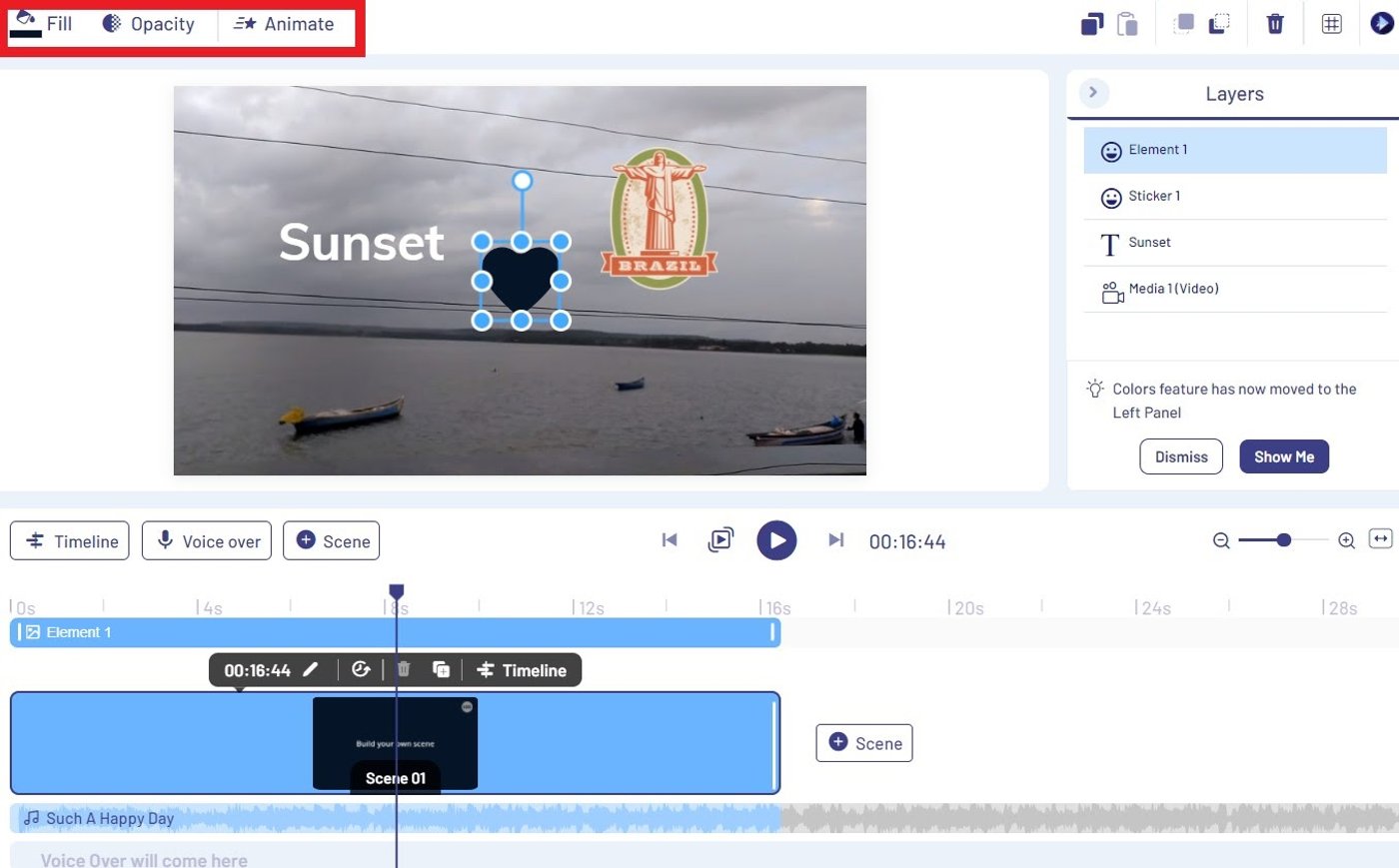How to Add shapes to video - Step 2