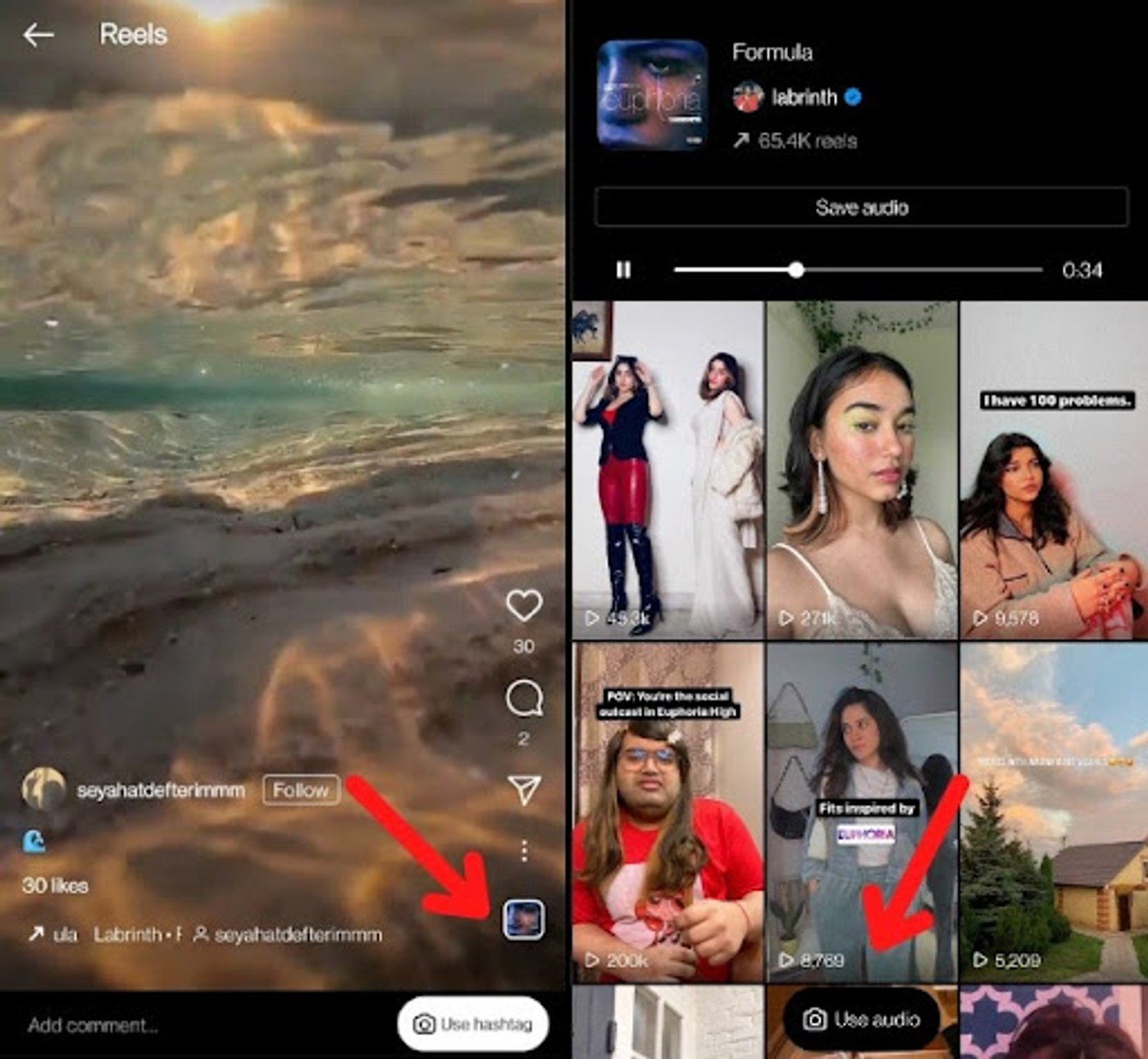How To Make A Reel On Instagram With Photos - Step 2a