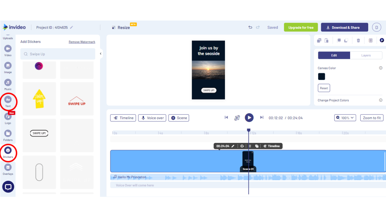 How to change the aspect ratio of a video?