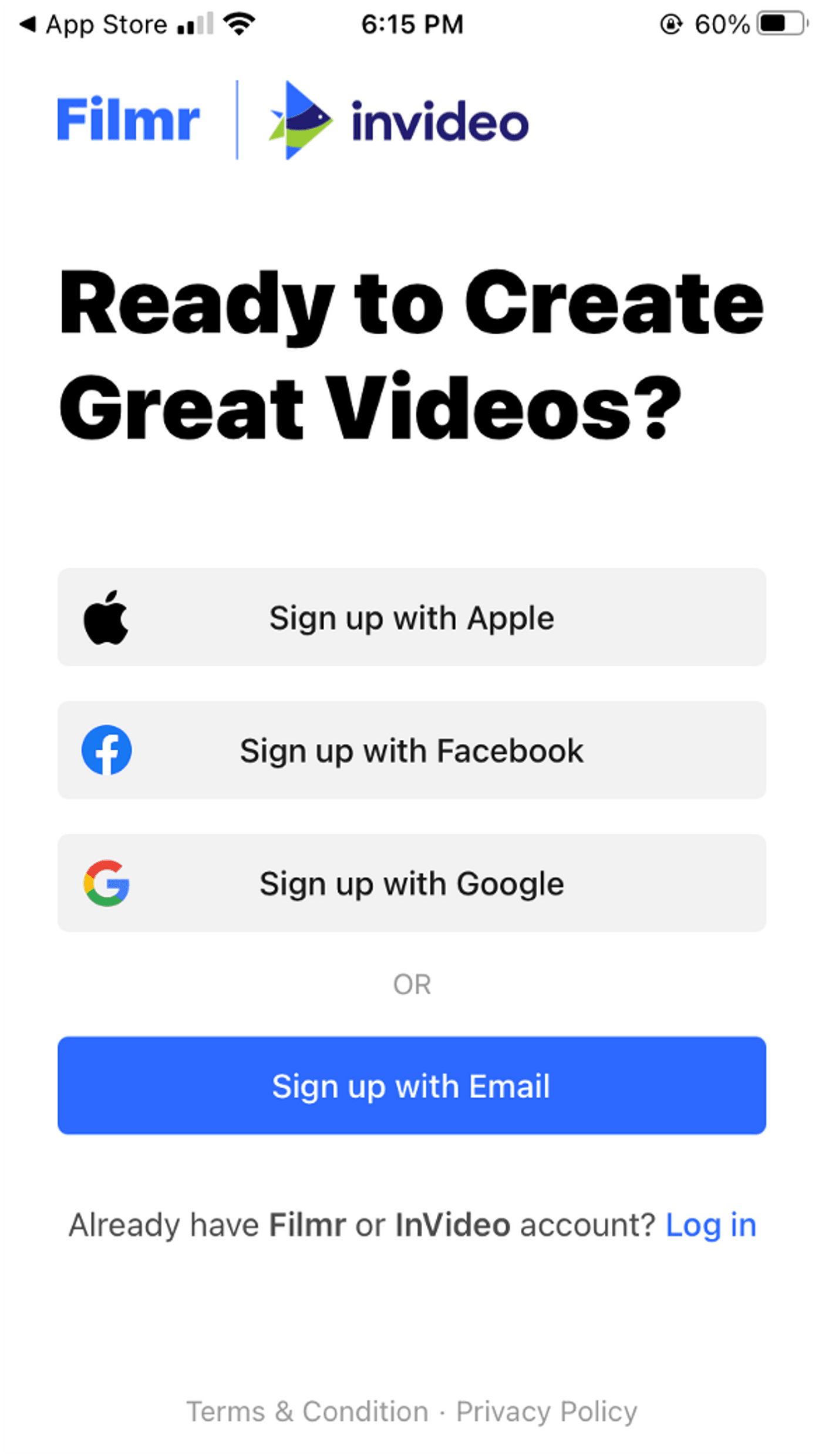 how to make slideshows on iPhone via Filmr app_step 2