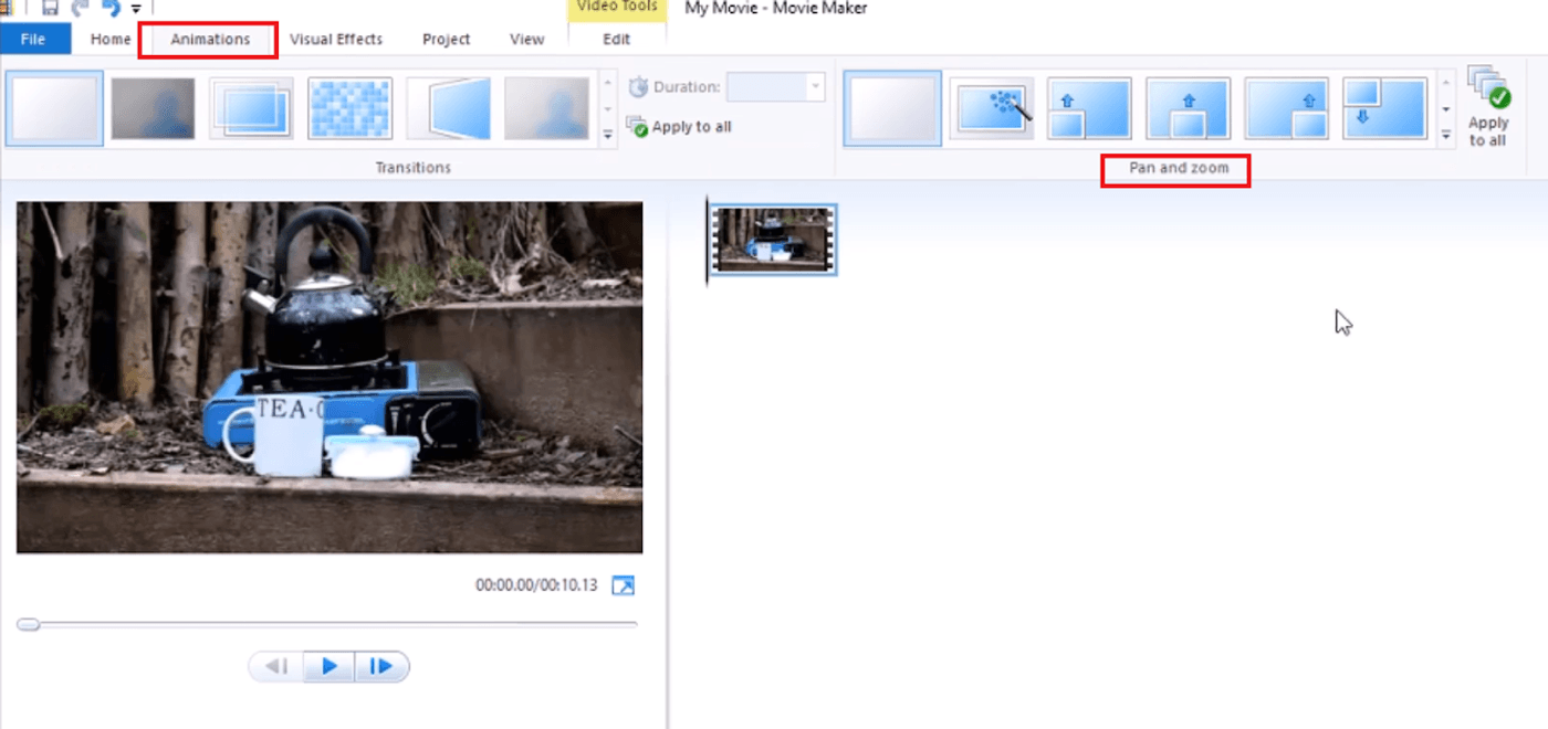 How to Crop a Video on Windows Movie Maker_step 5