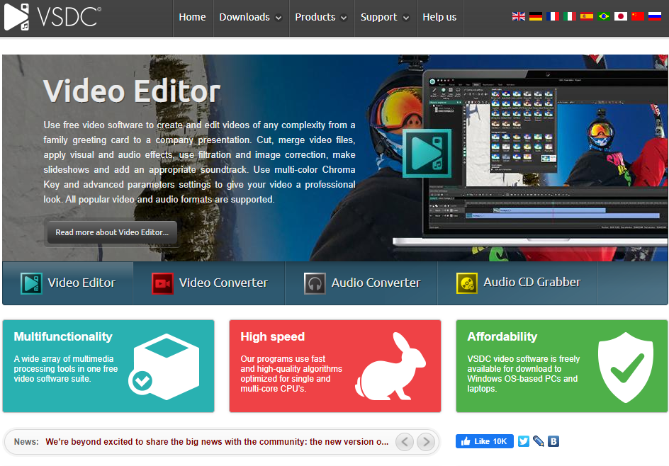 VSDC Free Video Editor