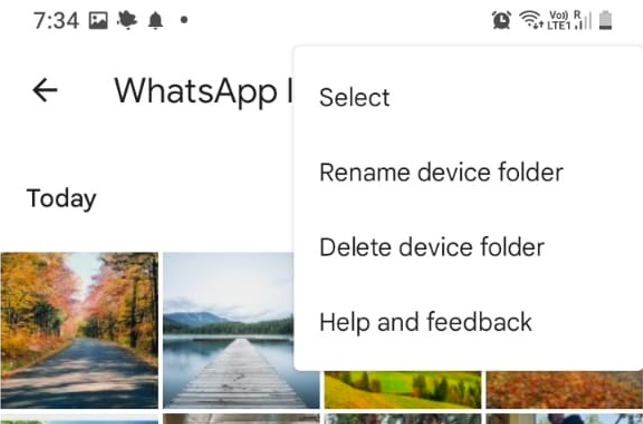How to make a slideshow with Google photos_step 1