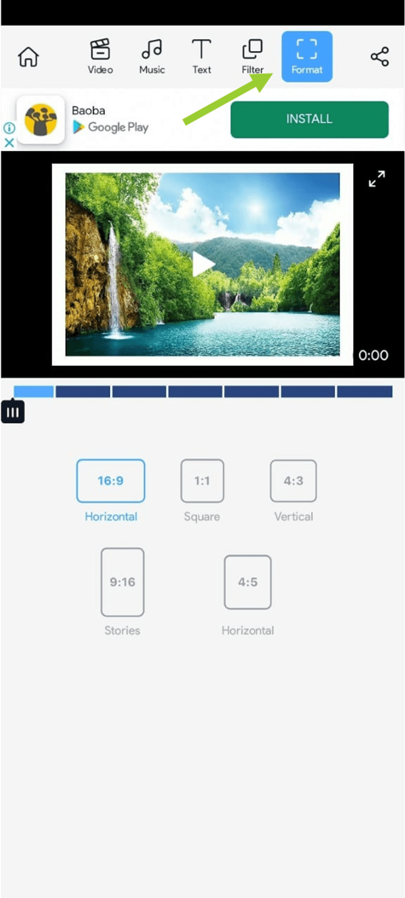 make slideshow on Android via the Flimr app_step 8