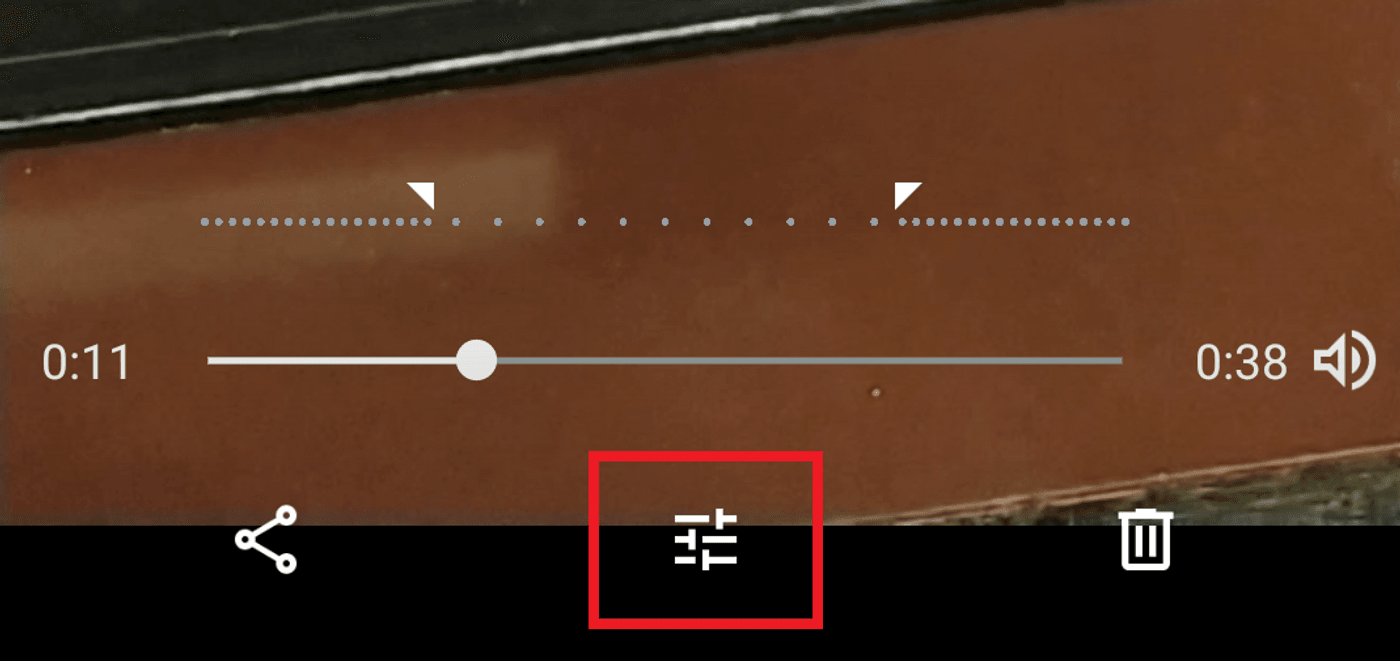 How to rotate a video on Android - Step 2