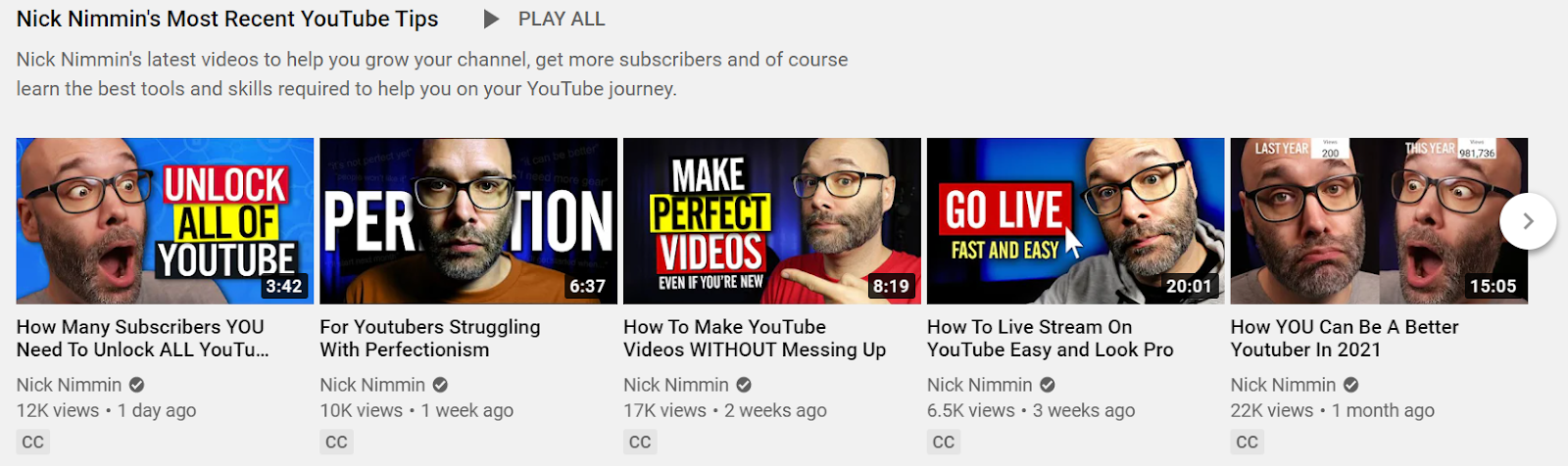 best practices you can follow to grow your YouTube channel