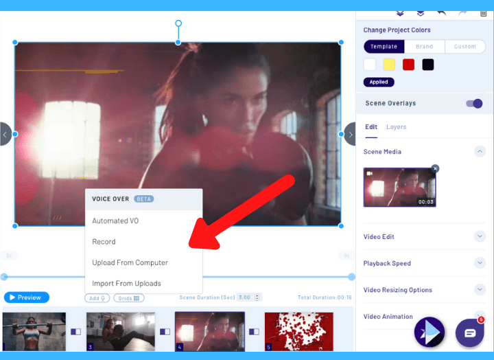 InVideo’s YouTube Intro and Outro maker