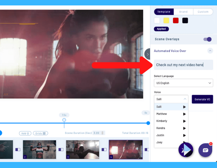 InVideo YouTube Intro and Outro maker