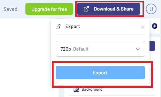 rotate videos with invideo - step7