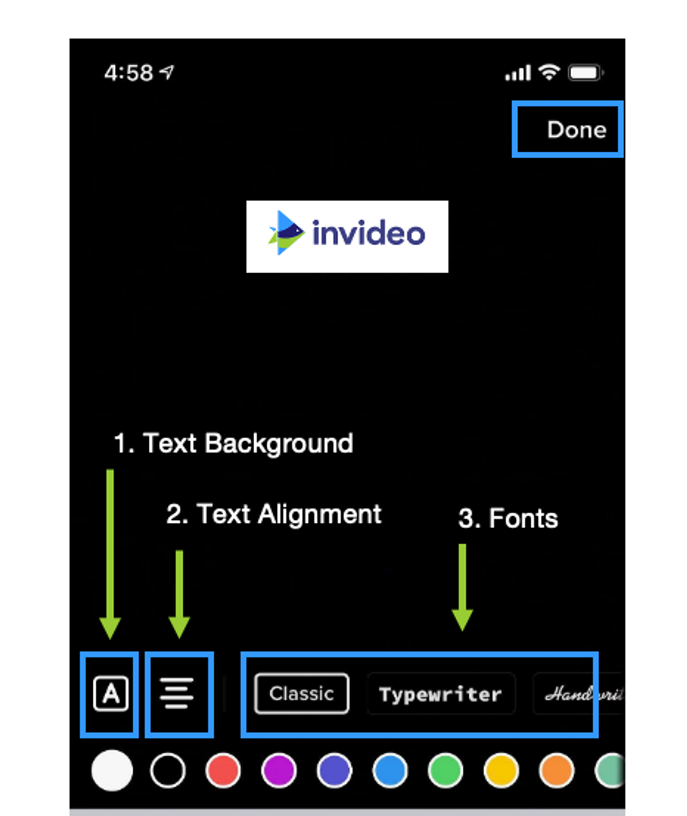 How to add text to TikTok from within the TikTok app - Step 7