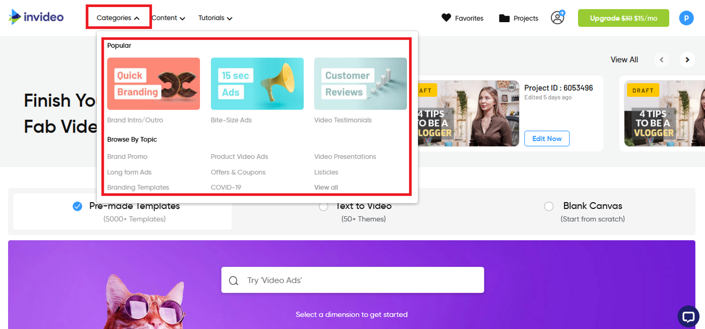 How to Create Videos for Instagram_step 1