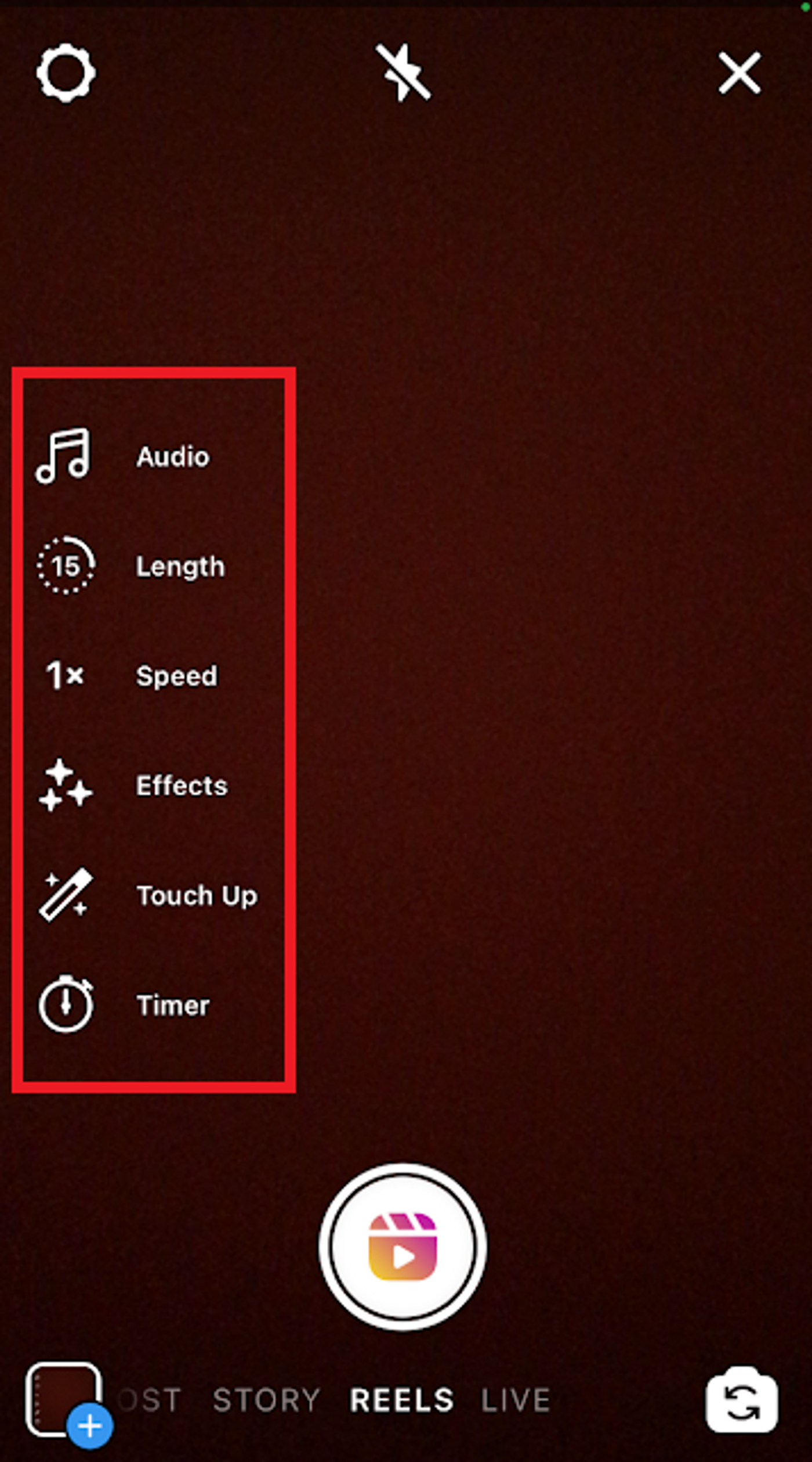 How to Post a Video on Instagram reels from within the app_step 4