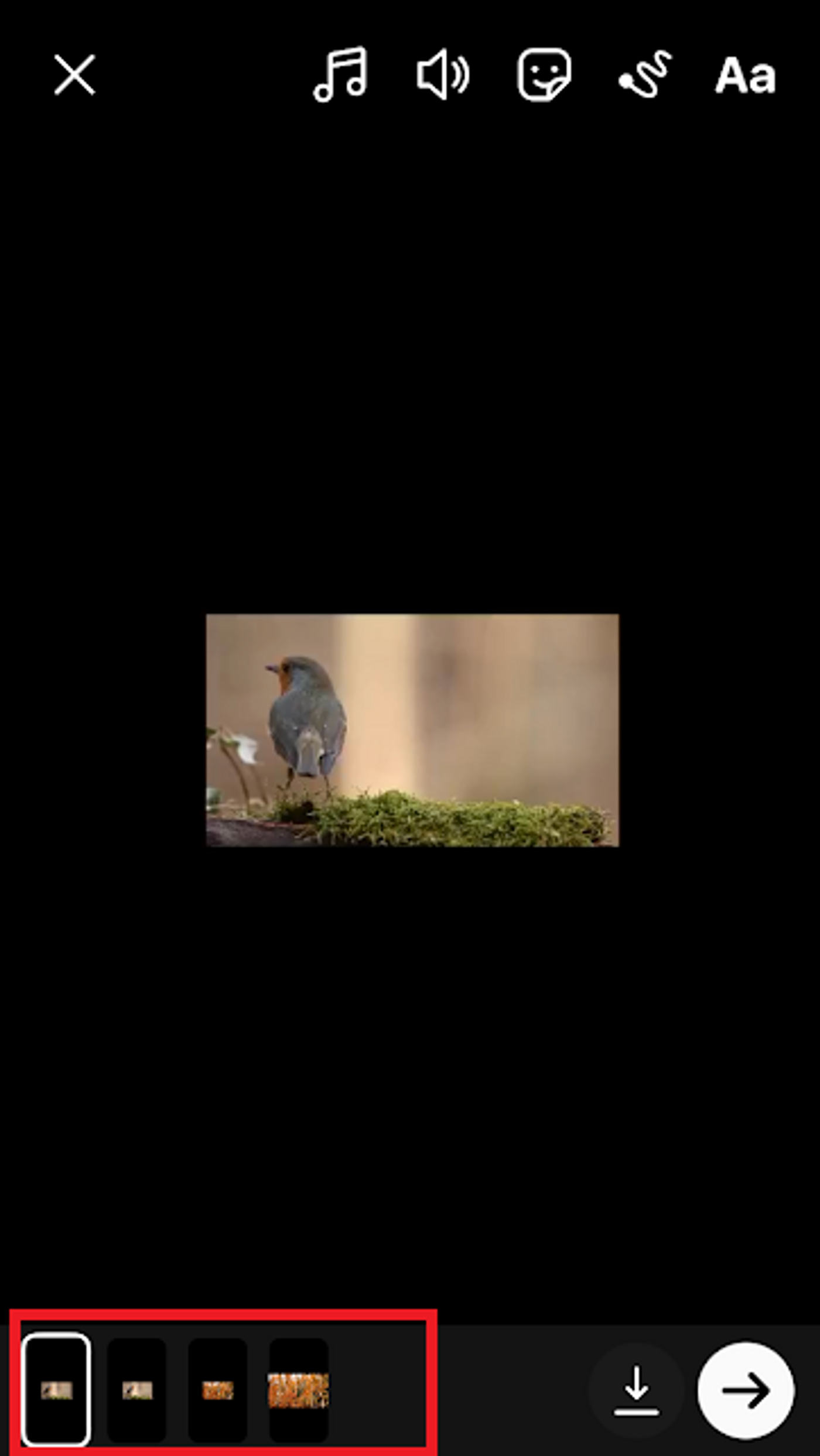 how to post long videos that are over 15 seconds on Instagram stories_ step 1