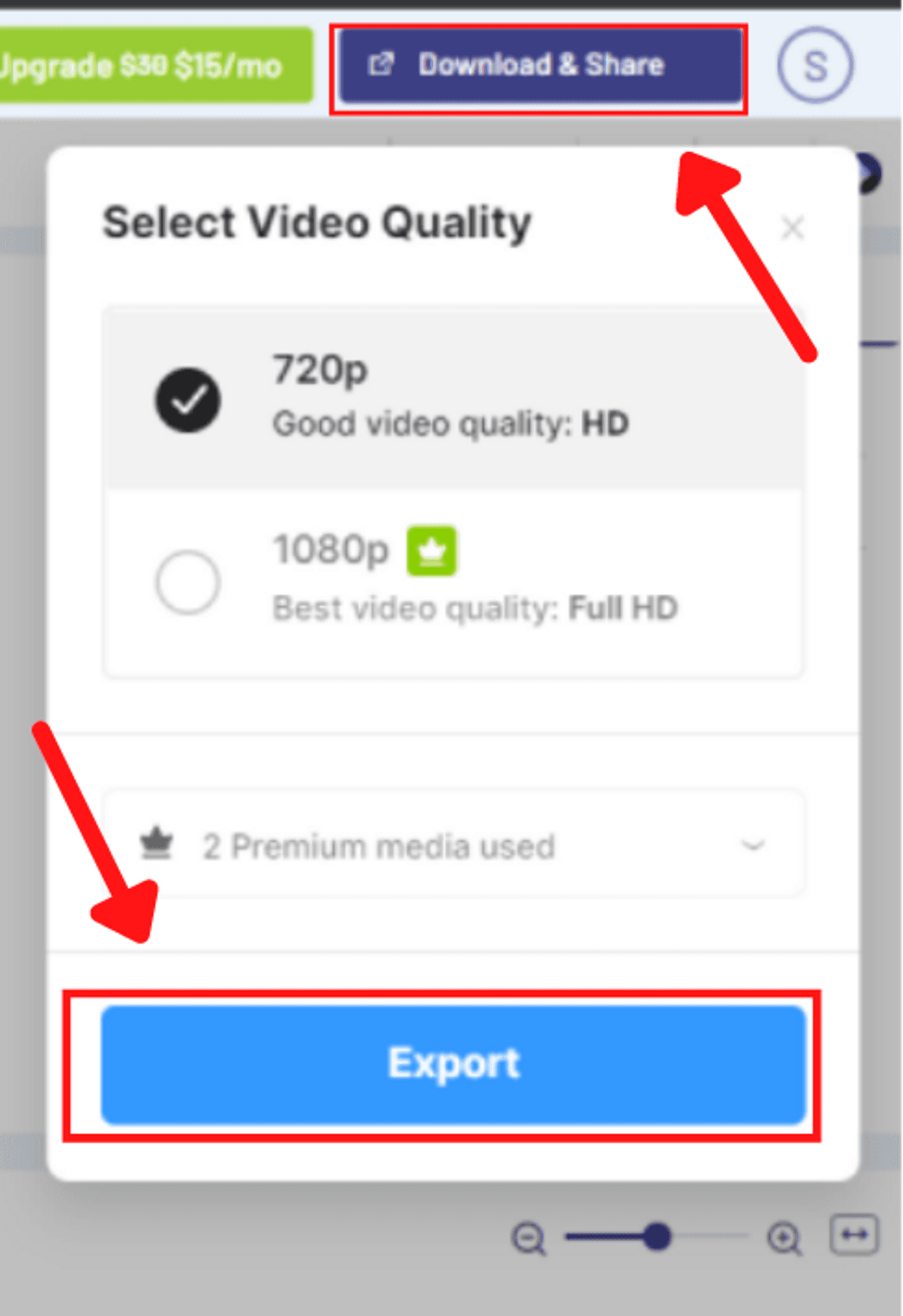 How To Create Viral Reels Using InVideo_Step 5