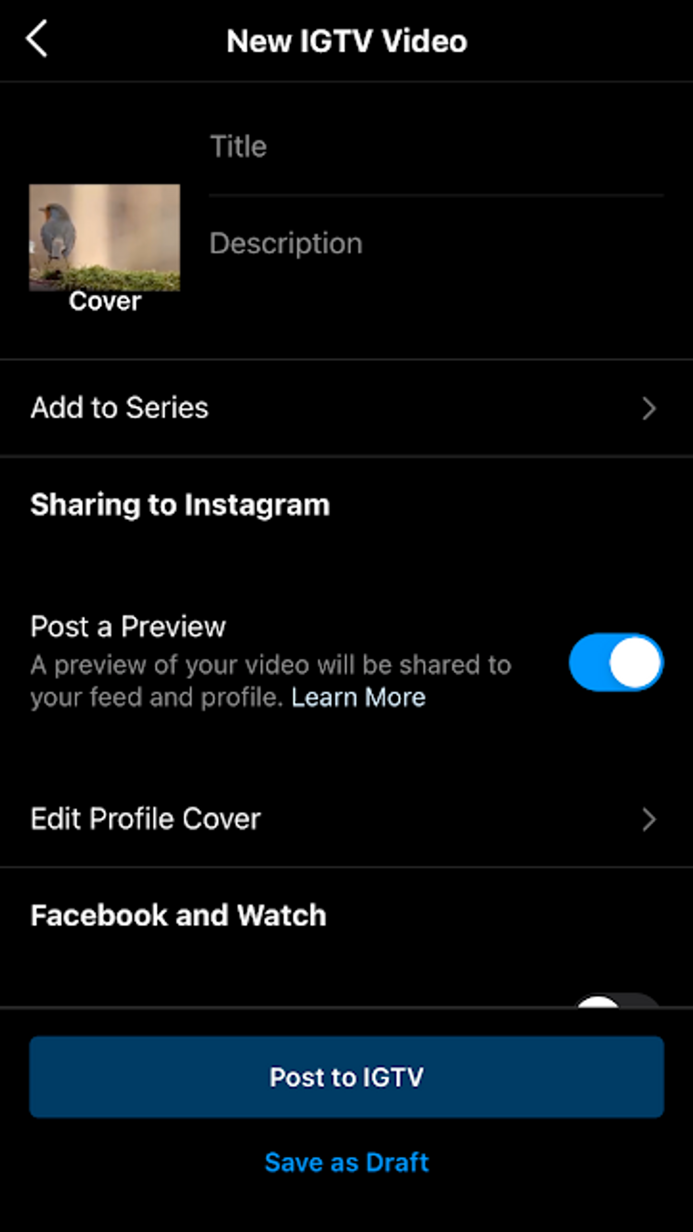 How to Post a Video on IGTV_ step 6