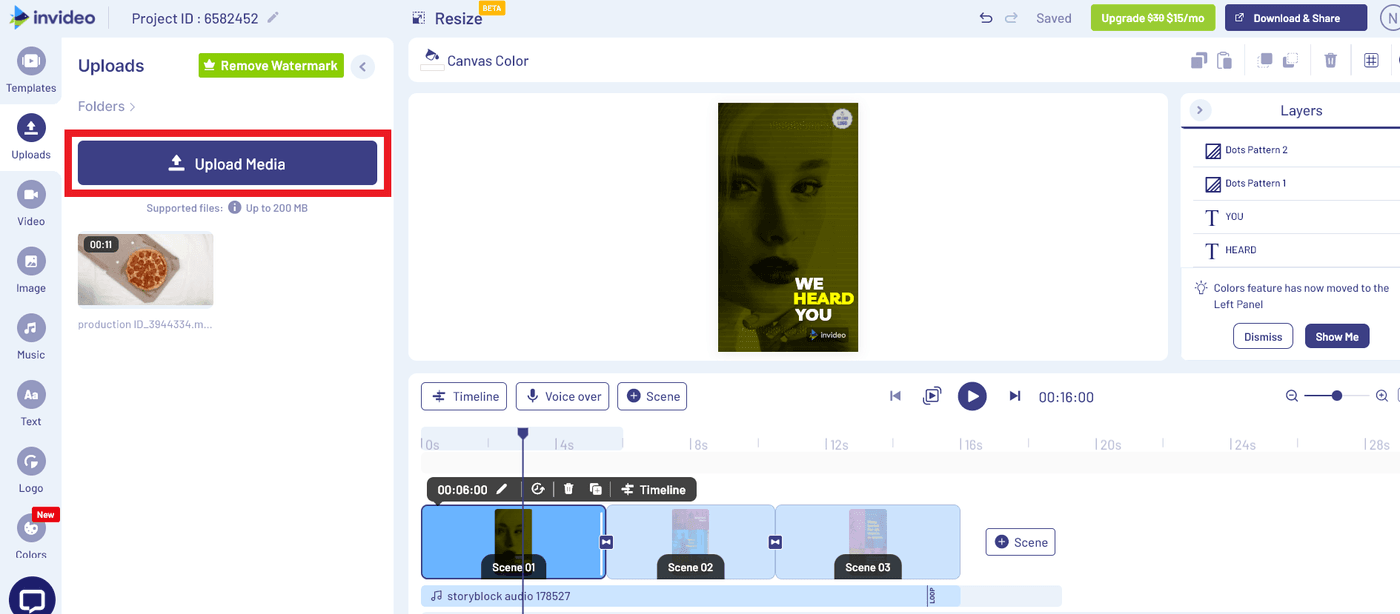 How to Access and Use 5000+ Templates to Create Videos - Step 4