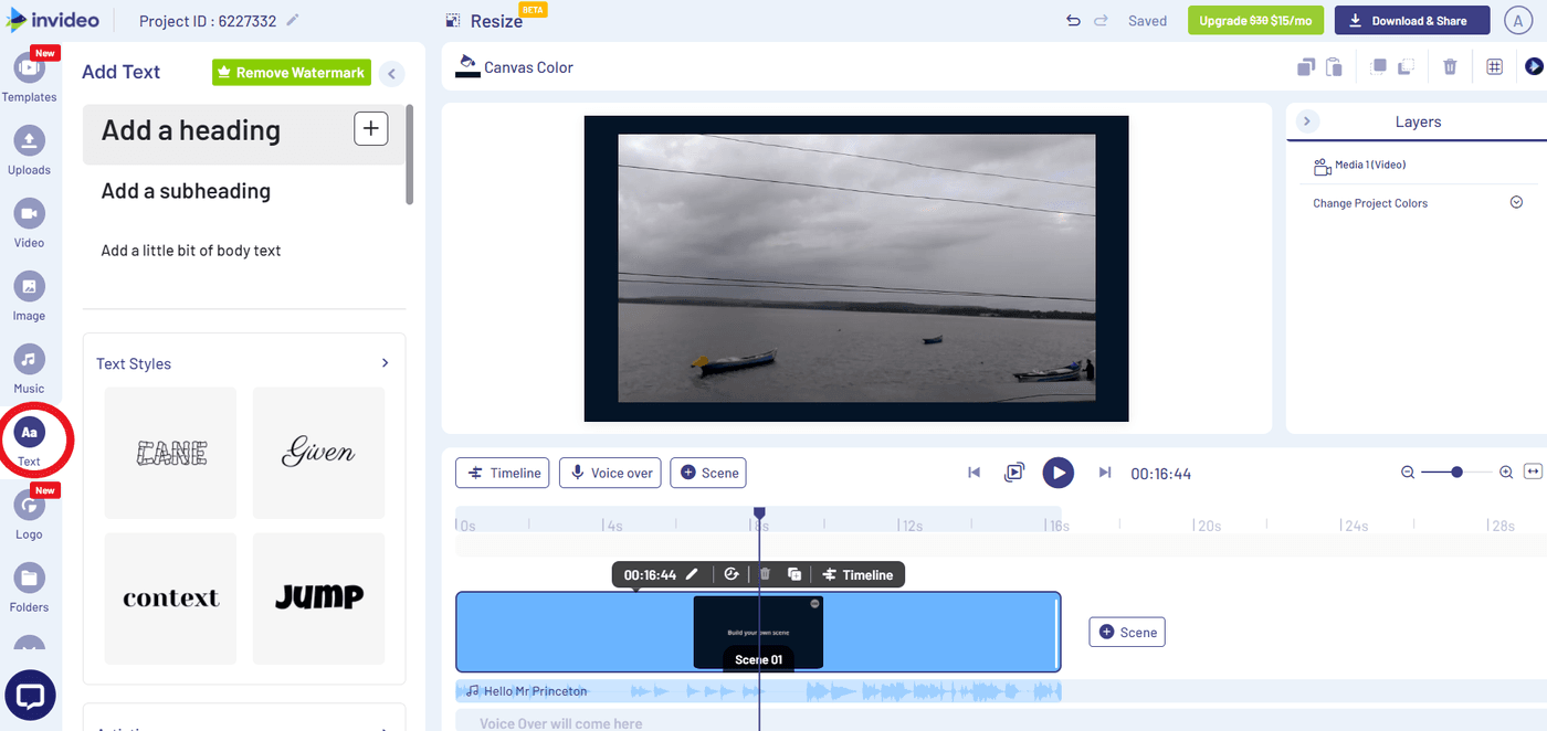 How to Add Text to your Video - Step 5