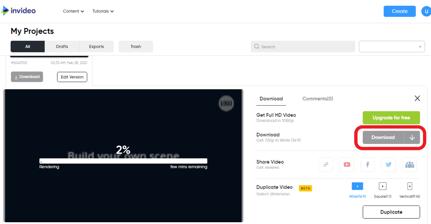 How to Crop a Video Online_step 6