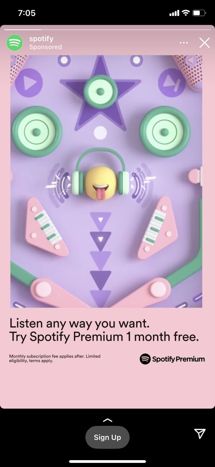 Brand your ads with colour and font consistency