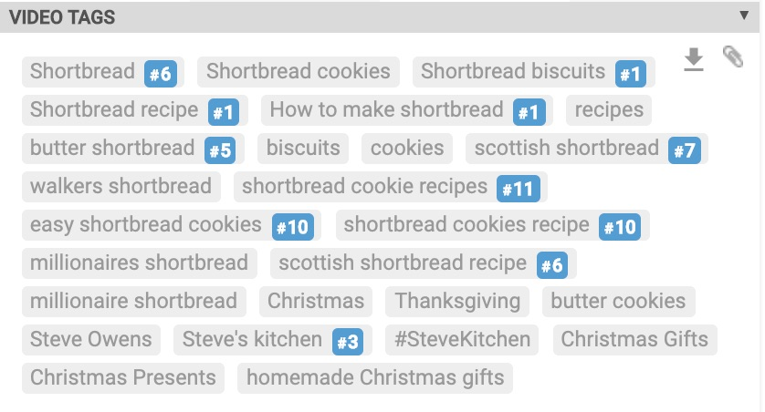 adding relevant tags to your video
