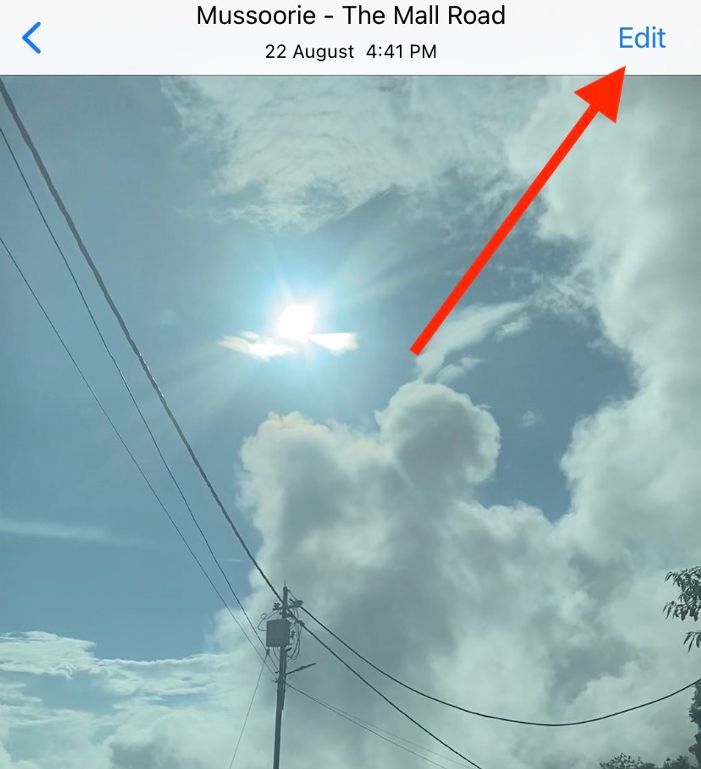 How to trim a video using the iPhone Photos app_ Step 1