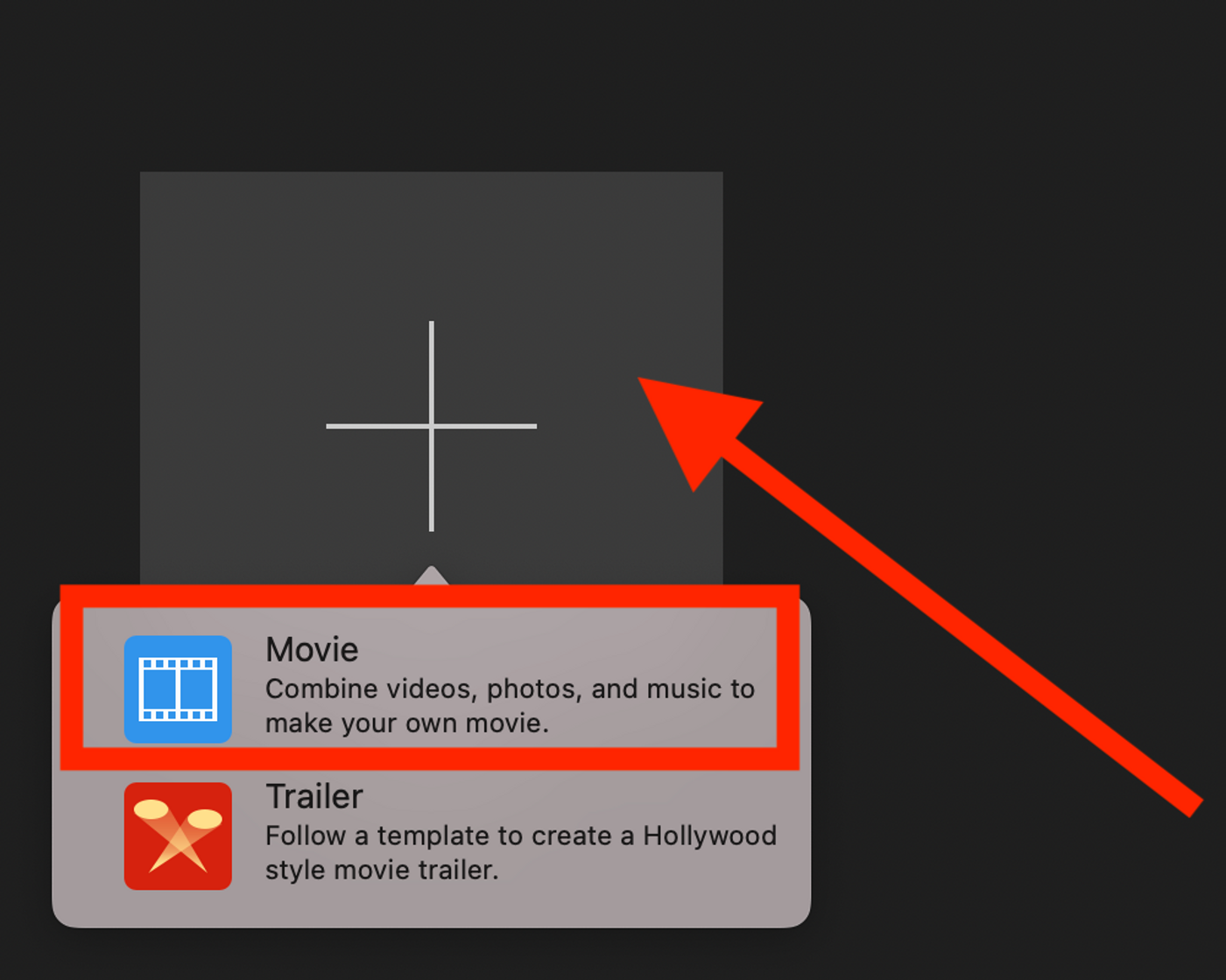 How to cut and trim a video on Mac_Step 1