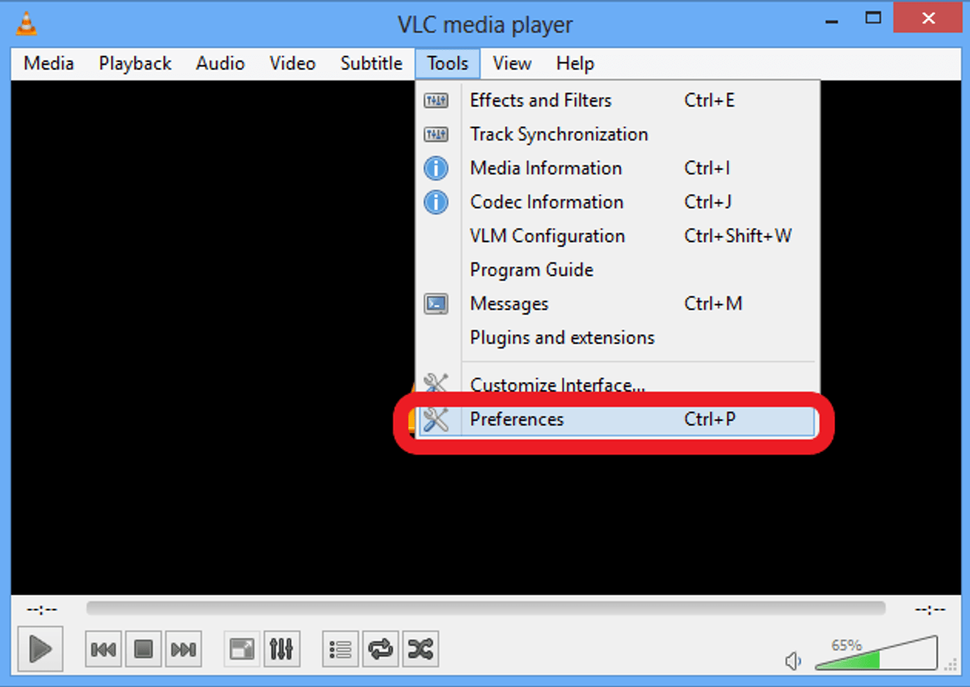 How to crop a video using VLC Player